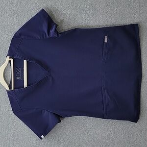 FIGS Top Navy Blue Size XS